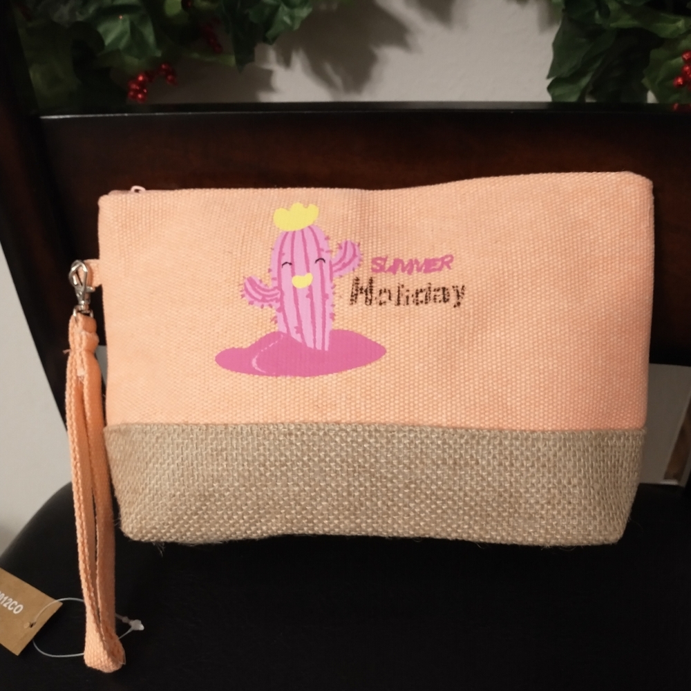 Summer holiday makeup bag